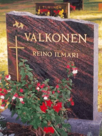 Hautakivi 15 Mäntsälän punainen 70/65x55x15